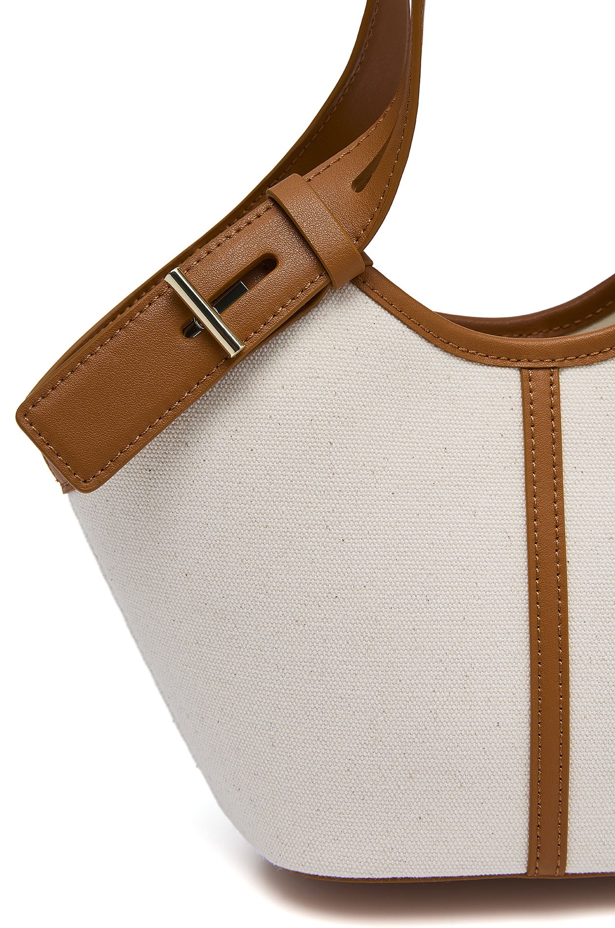 Structured Trapeze Tote - Image 6
