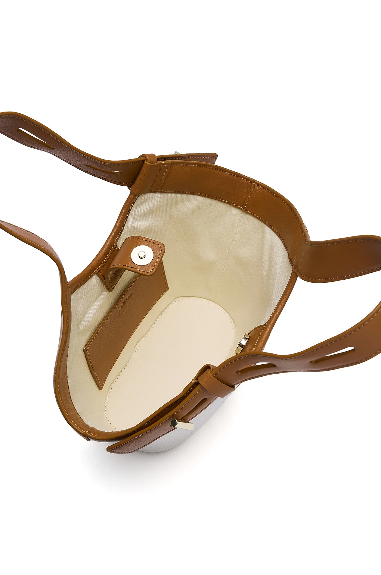 Structured Trapeze Tote - Image 7