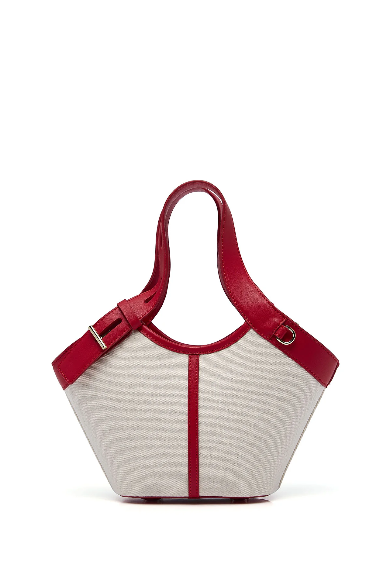 Structured Trapeze Tote - Image 9