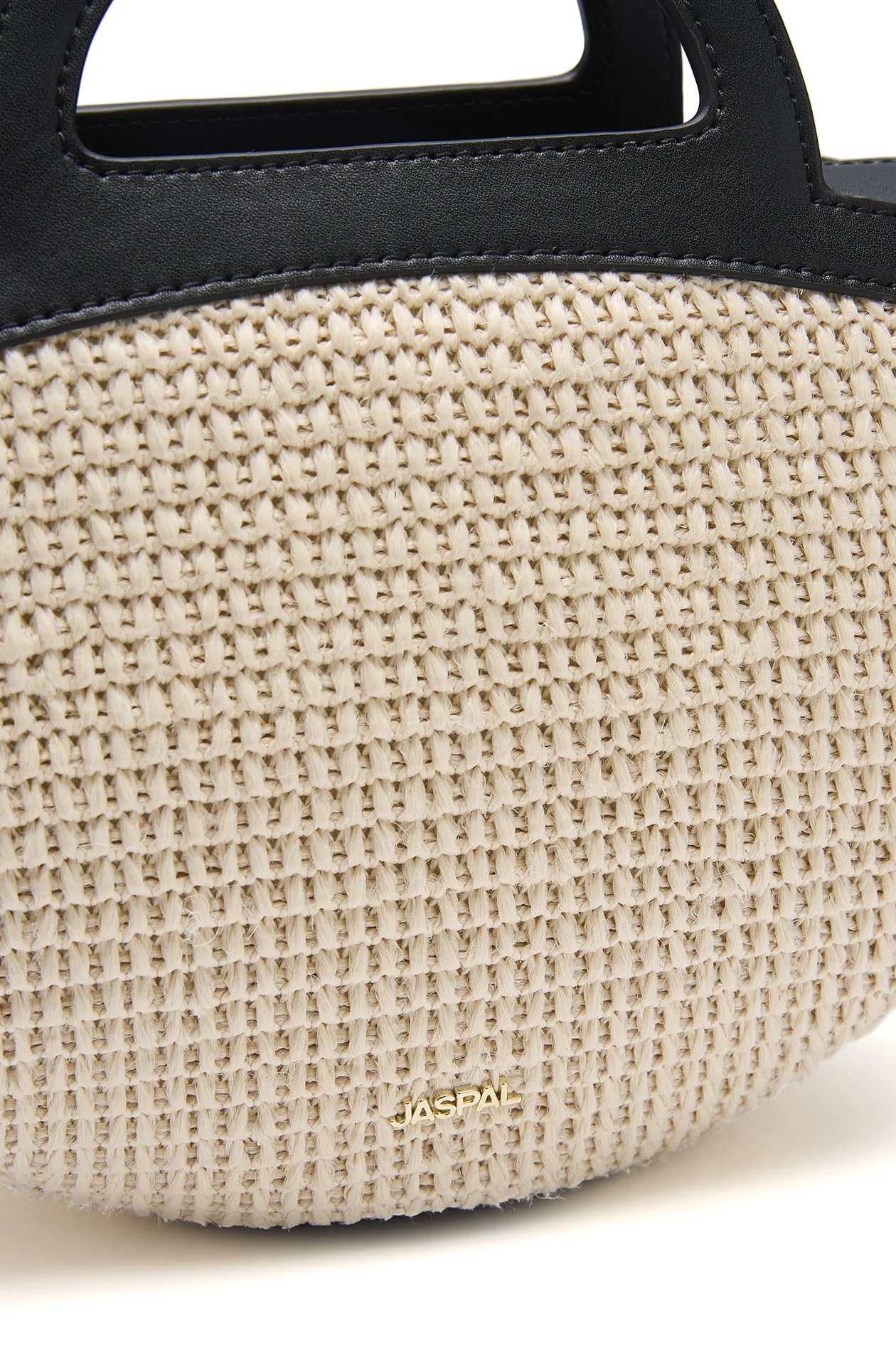 Faux Raffia Puff Sling - Image 2