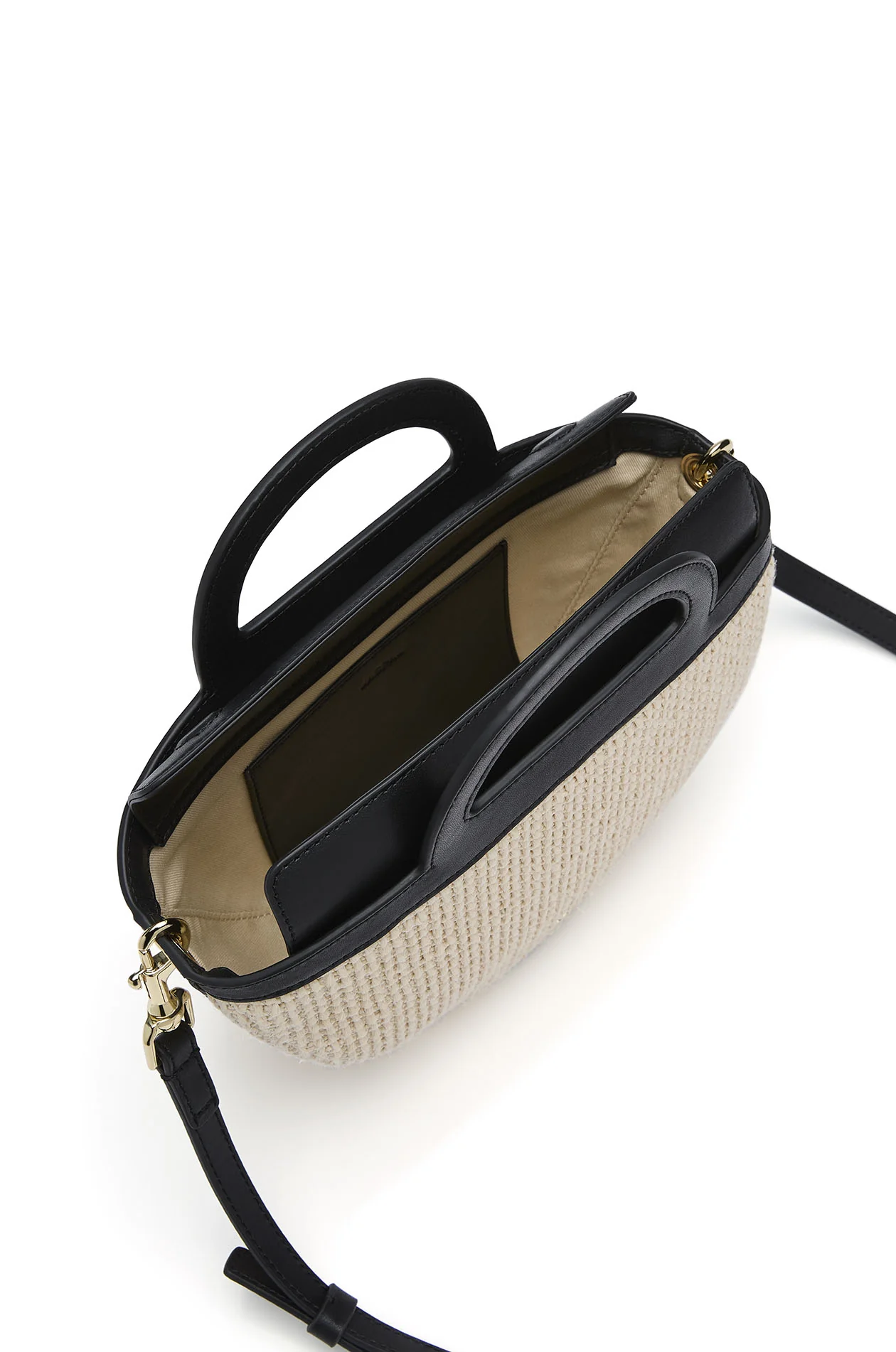 Faux Raffia Puff Sling - Image 3
