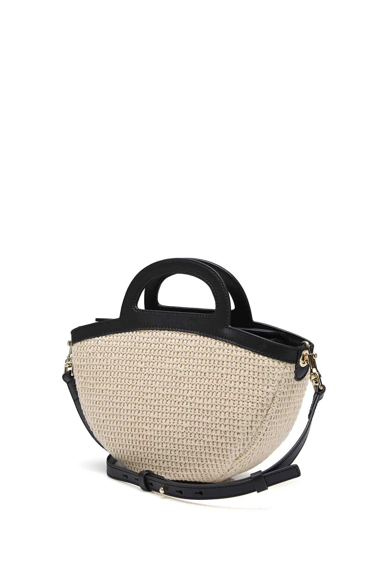 Faux Raffia Puff Sling - Image 4