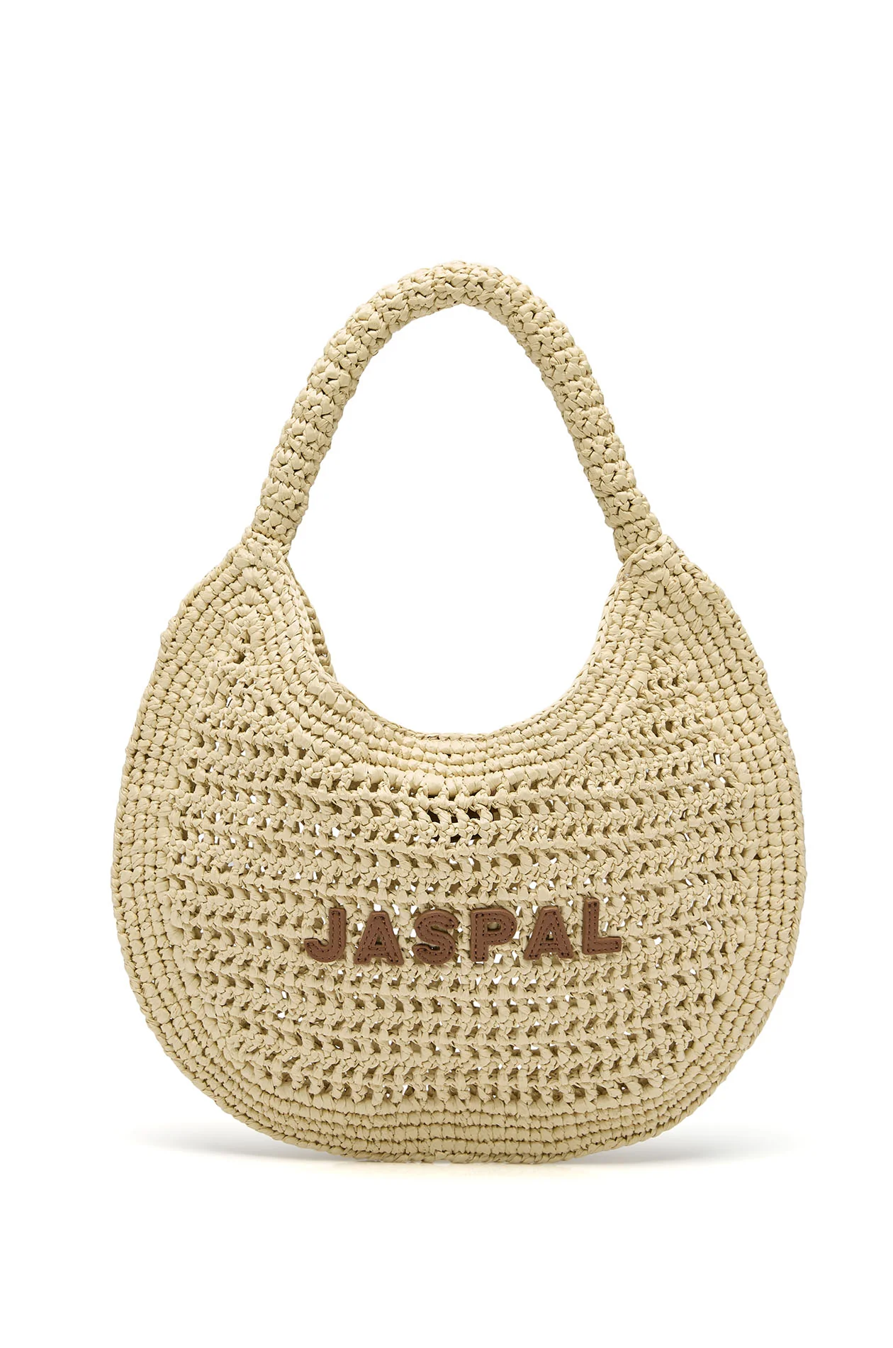 Faux Raffia Woven Drop