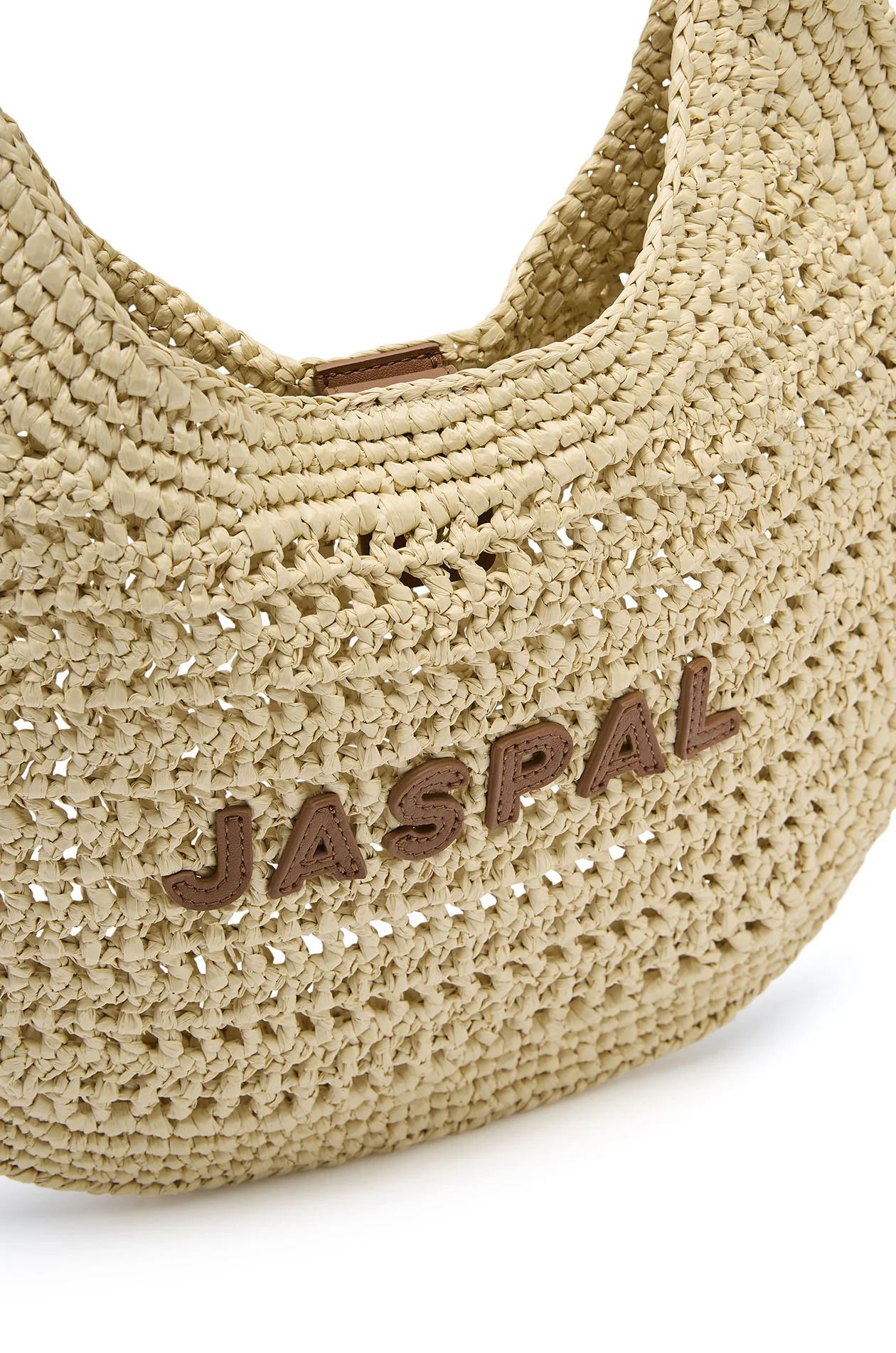 Faux Raffia Woven Drop - Image 2