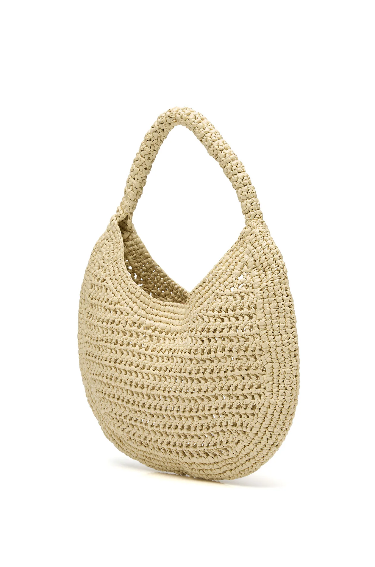 Faux Raffia Woven Drop - Image 4