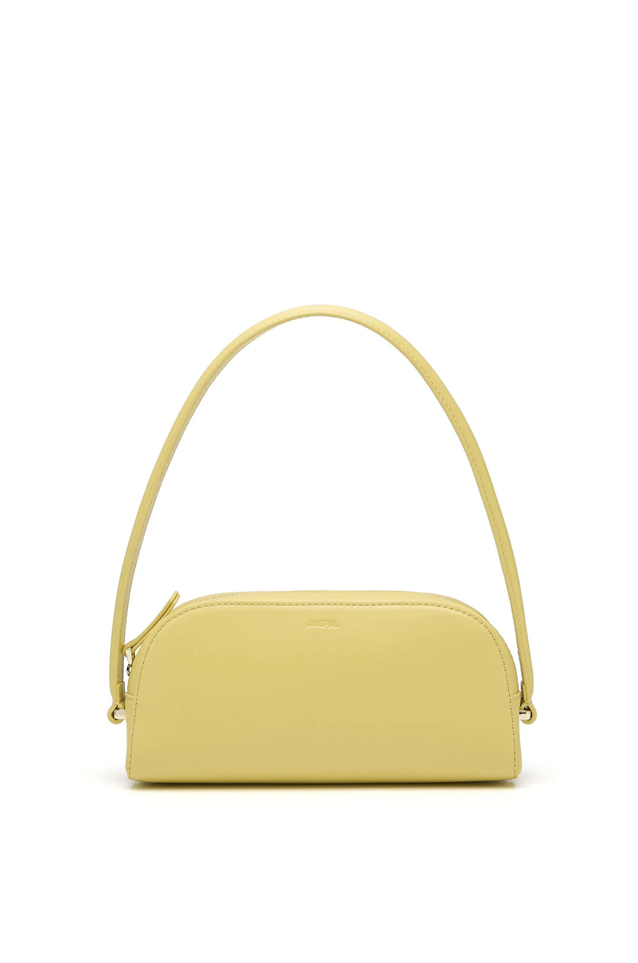 Structured Leather Shoulder Bag - Image 5