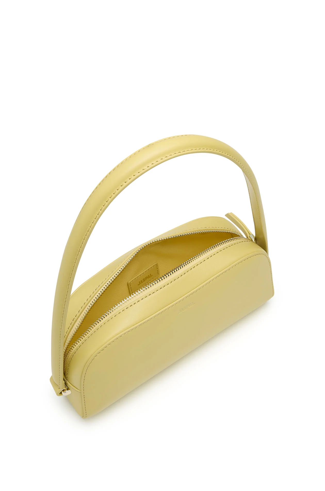 Structured Leather Shoulder Bag - Image 7