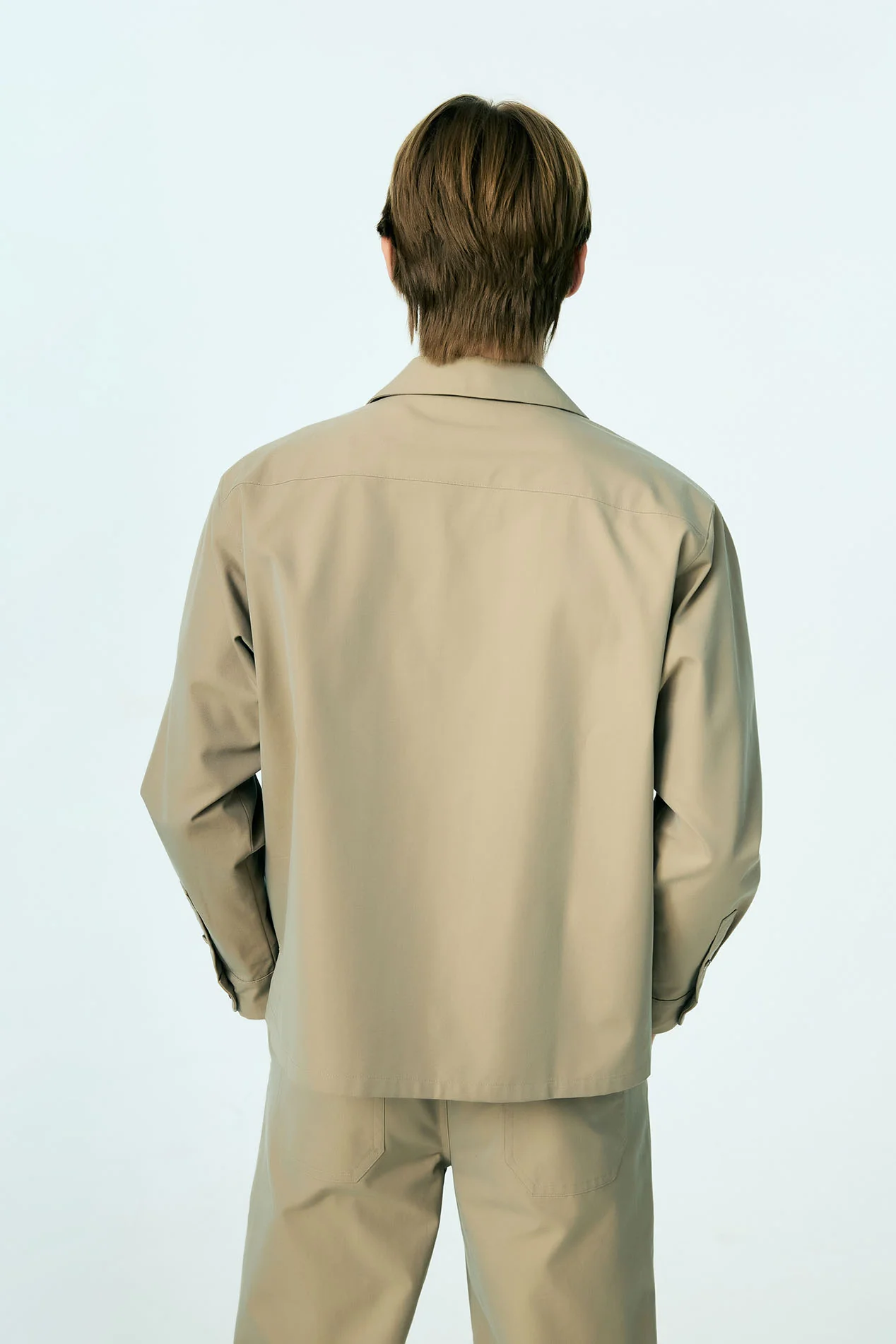 Cotton-Blend Twill Overshirt - Image 4