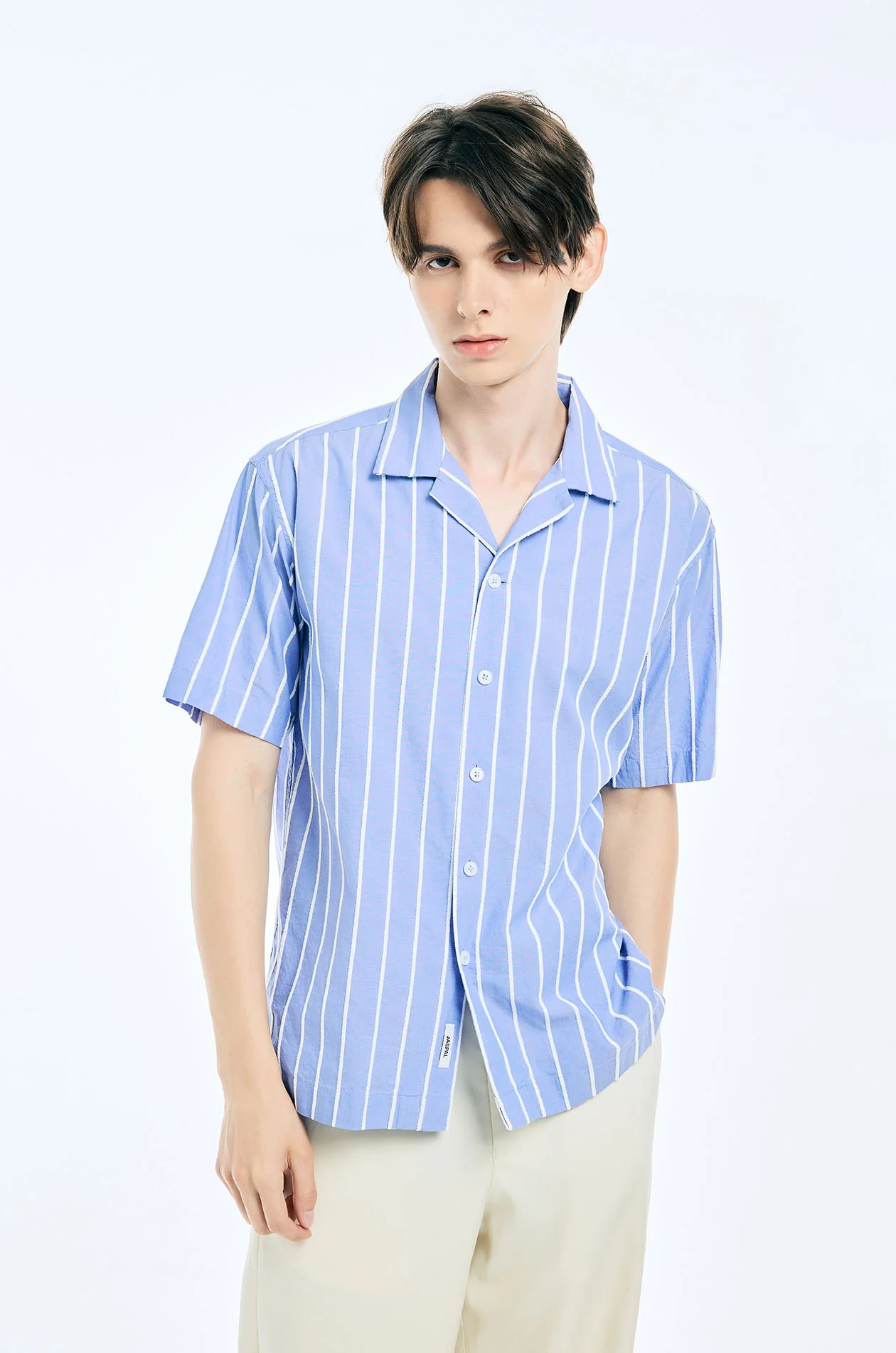 Fluffy-Stripe Shirt - Image 2