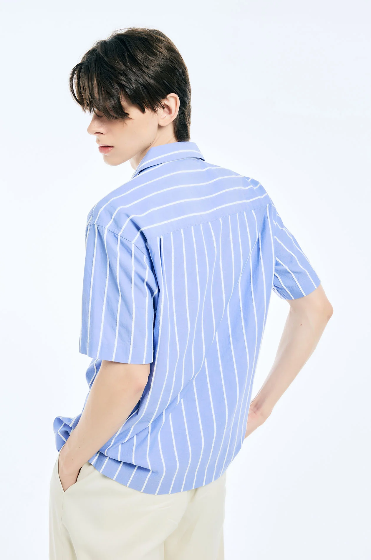 Fluffy-Stripe Shirt - Image 4