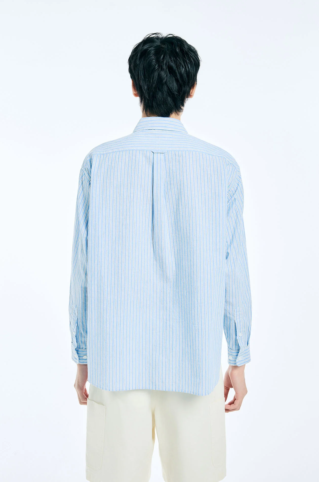 Relax Fit Striped Shirt - Image 5
