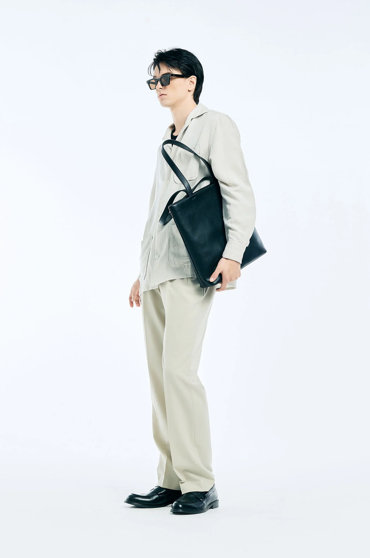 Linen-Blend Chore Jacket - Image 6