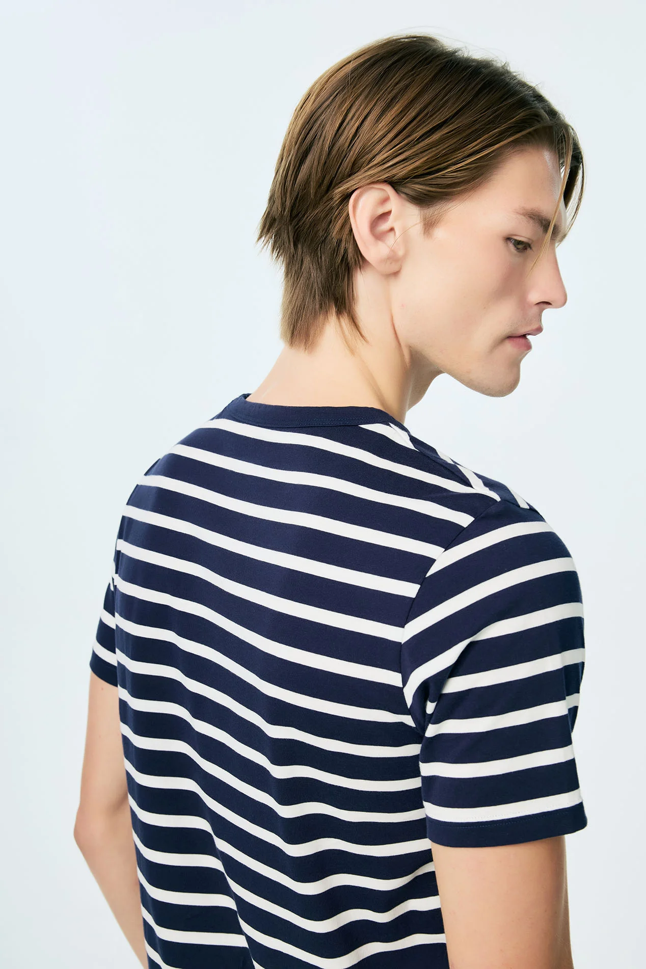 Regular Fit Striped T-Shirt - Image 3