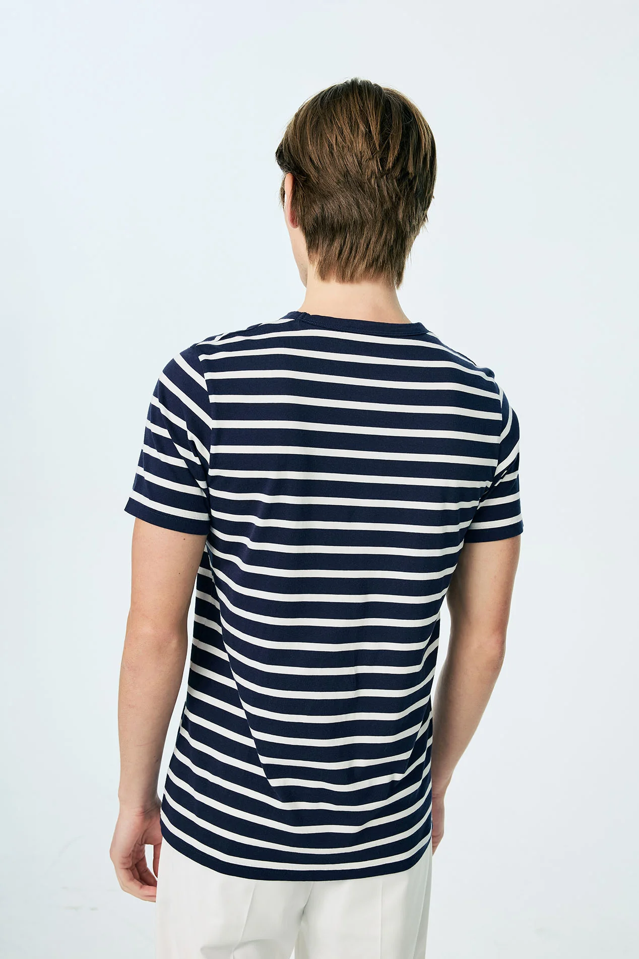 Regular Fit Striped T-Shirt - Image 4