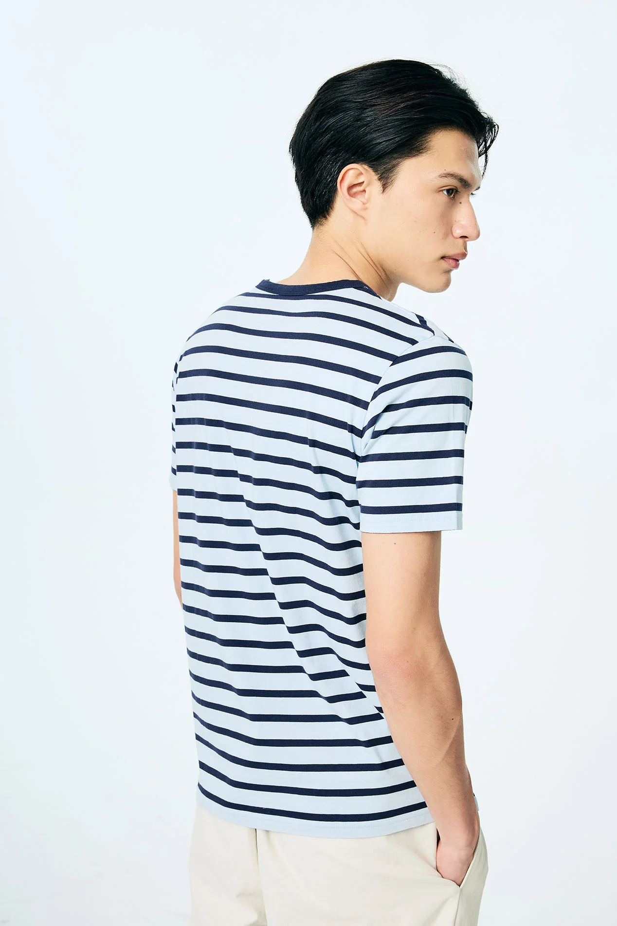 Regular Fit Striped T-Shirt - Image 8