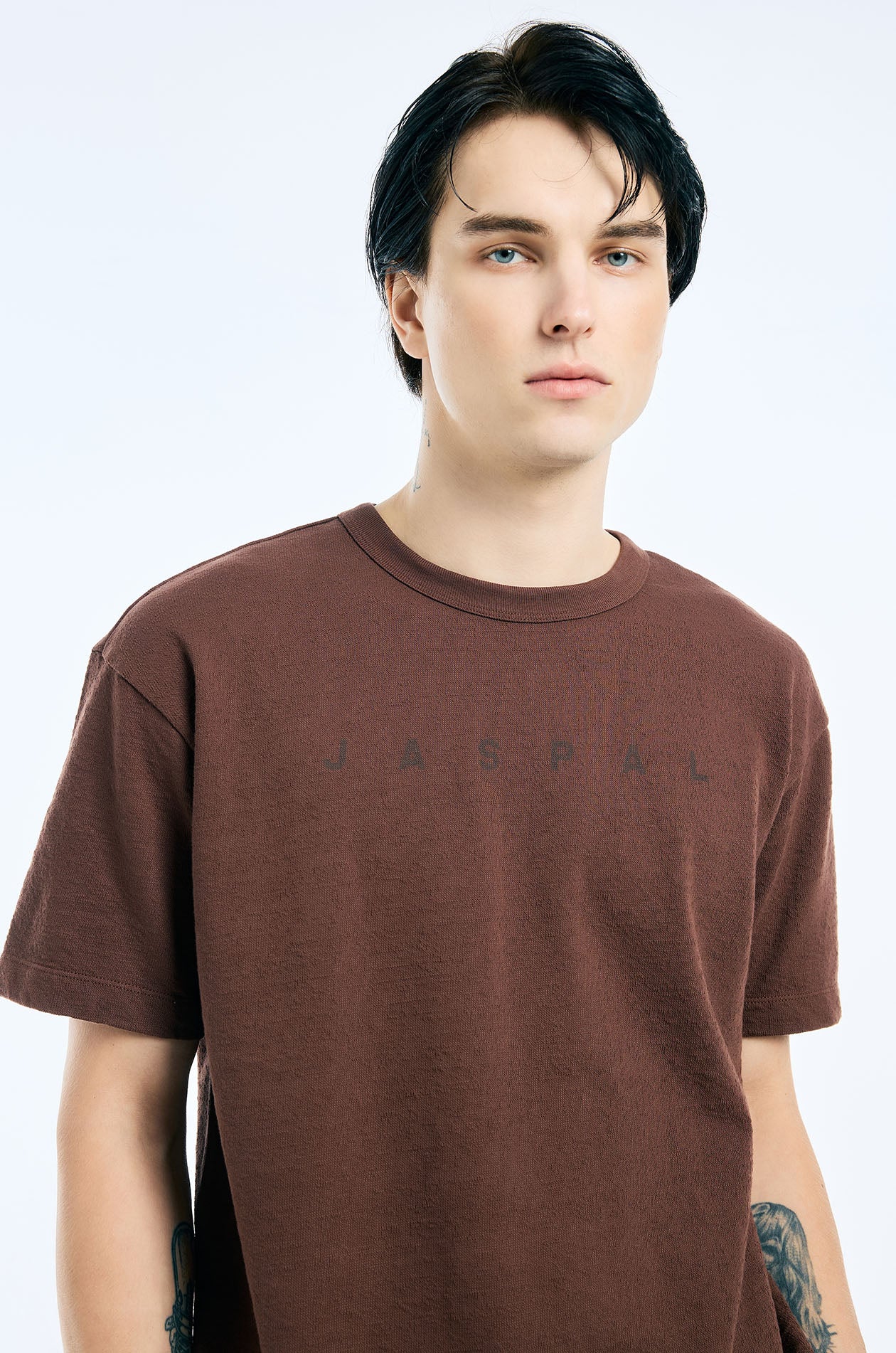 Logo Textured T-Shirt - Image 3