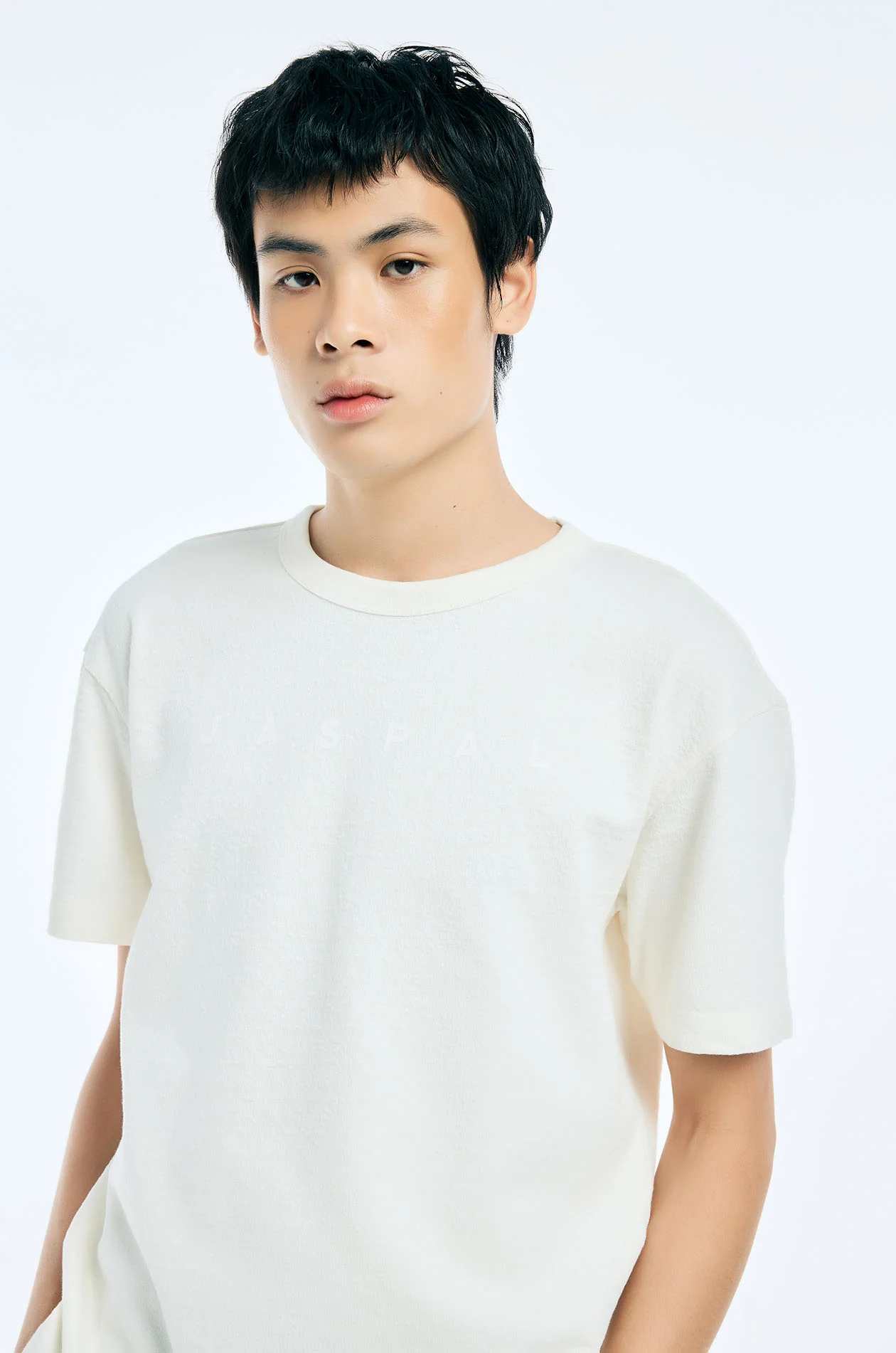 Logo Textured T-Shirt - Image 8
