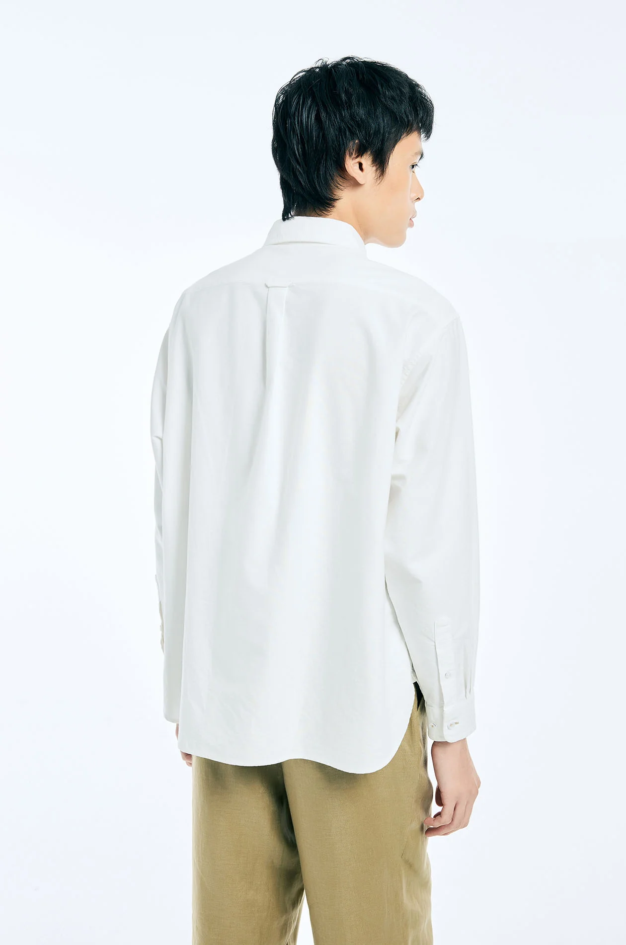 Button Down Collar Oxford Shirt - Image 10