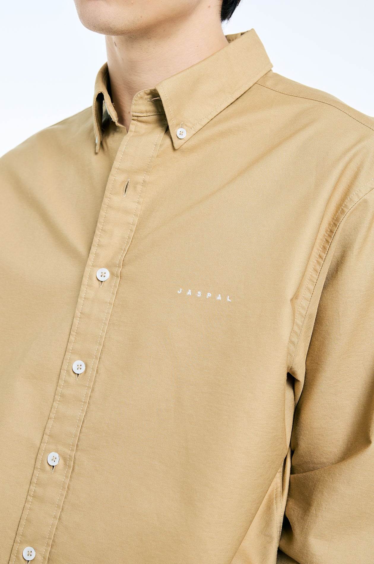 Button Down Collar Oxford Shirt - Image 3