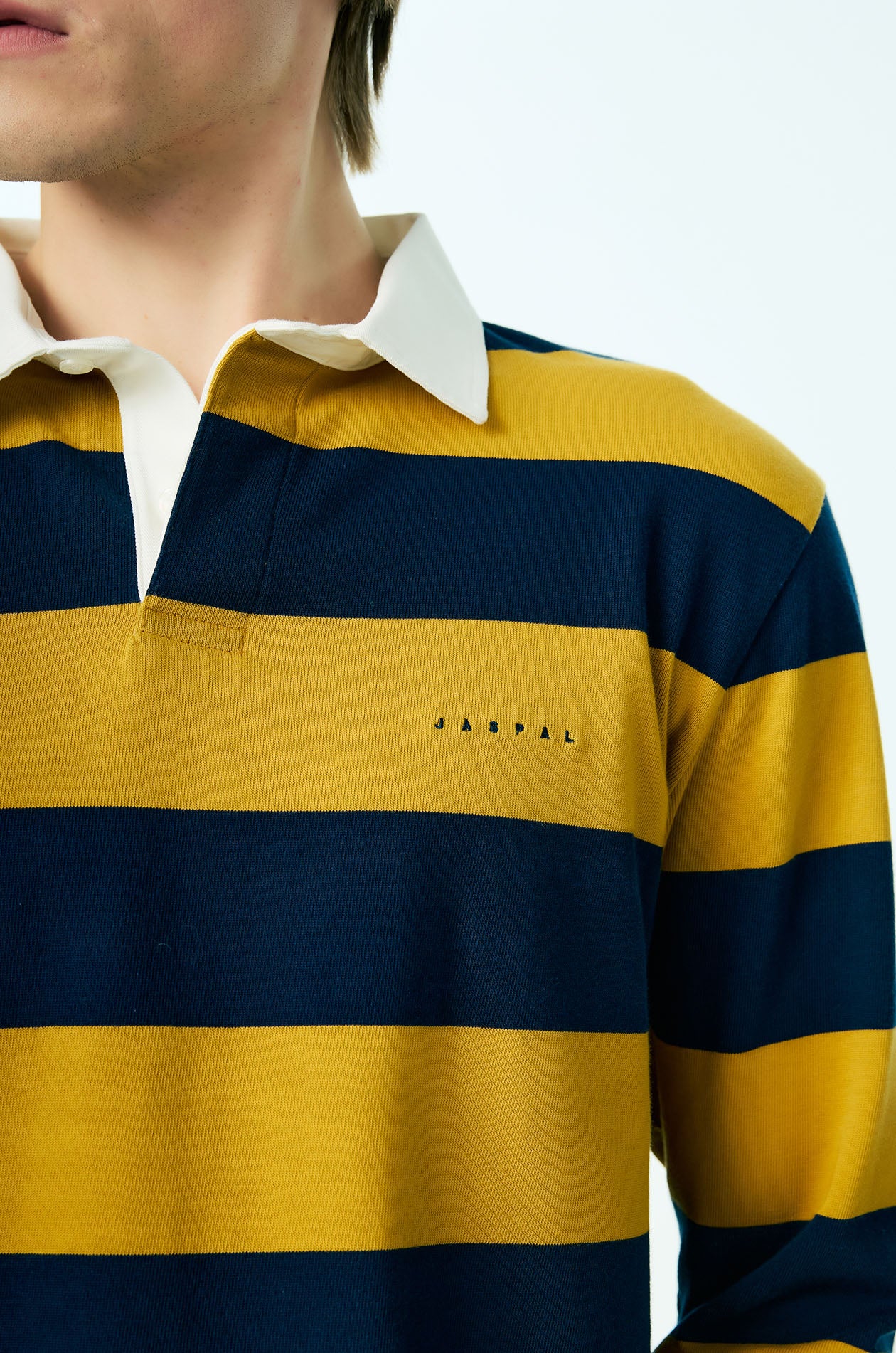 Awning Stripe Rugby Polo Shirt - Image 8