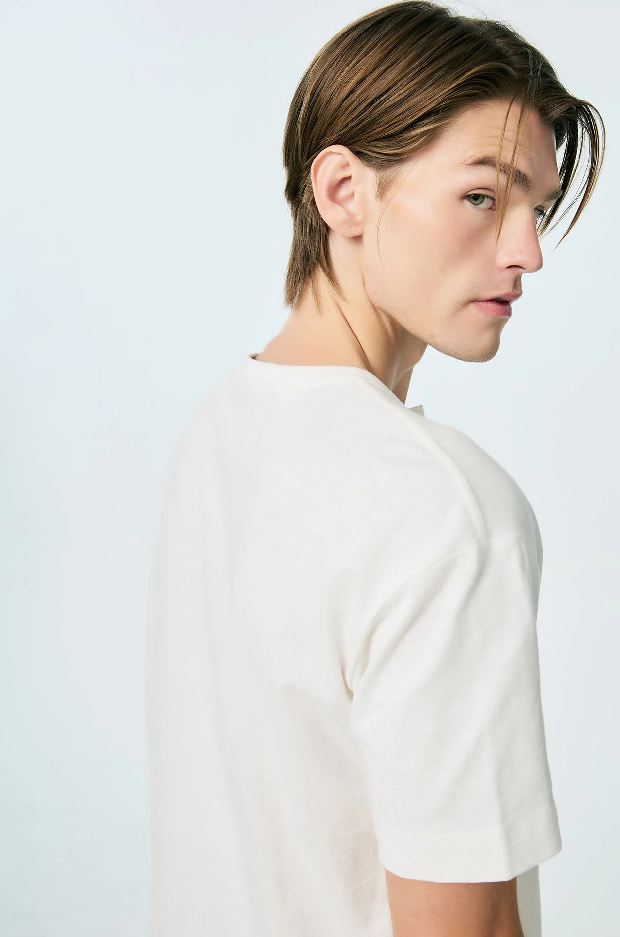 Cotton Jersey Henley T-Shirt - Image 7