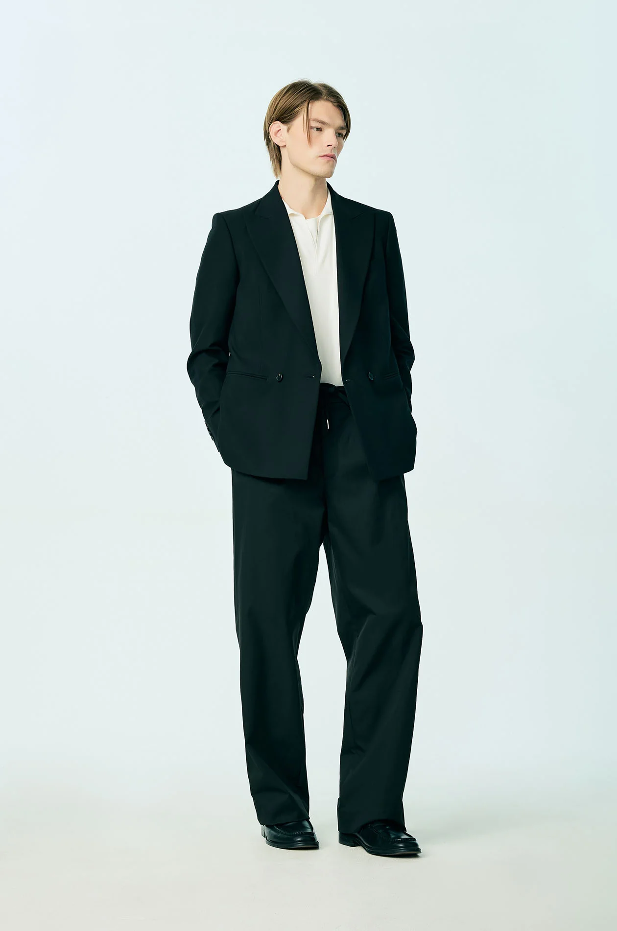 Open-Collar Linen-Blend Polo - Image 4