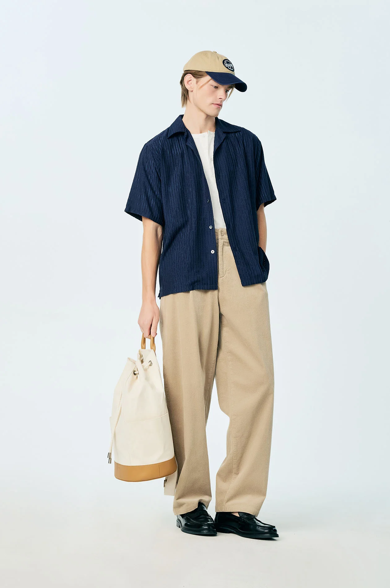 Sustainable Textured Viscose Resort Shirt
