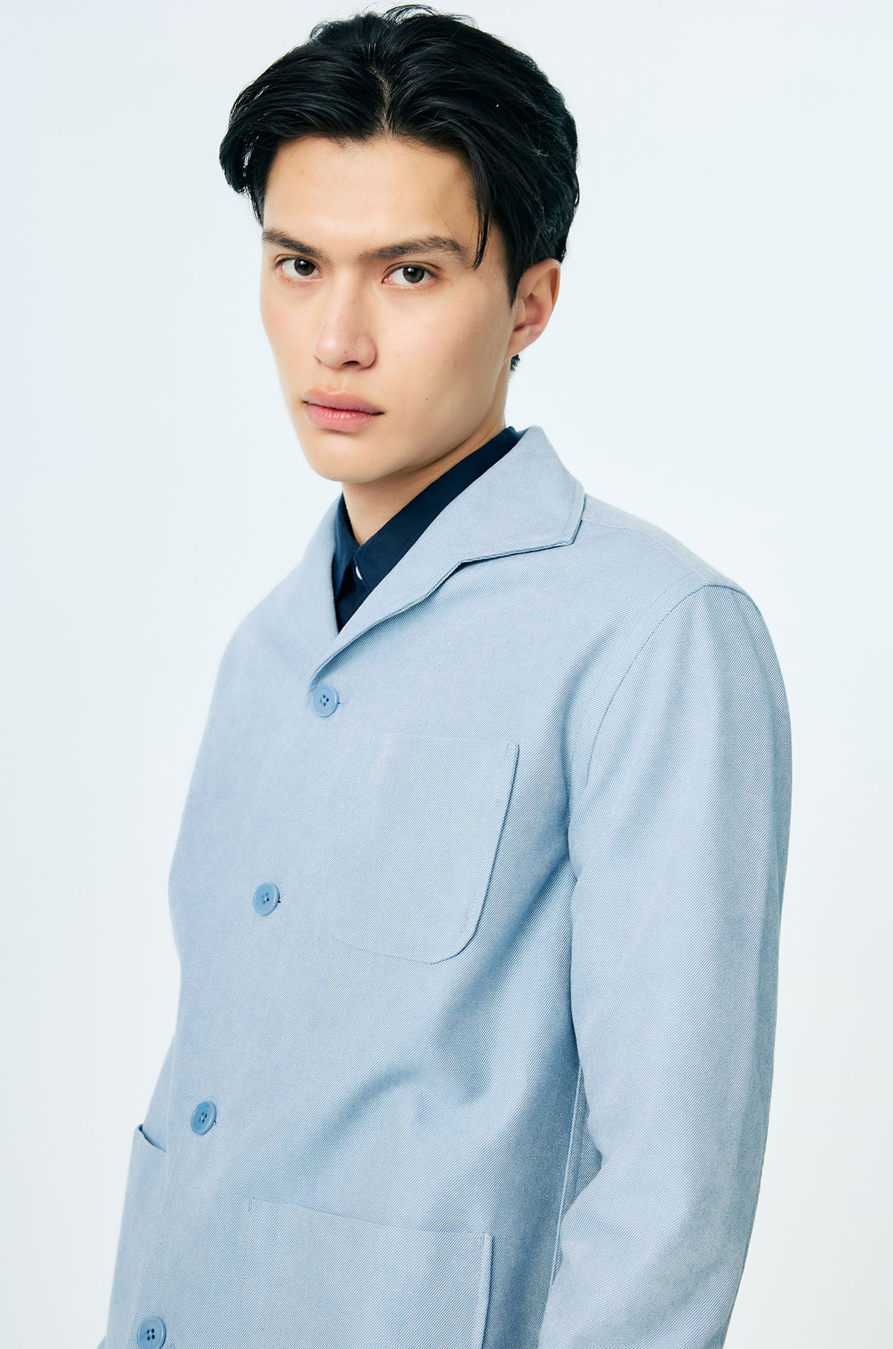 Cotton-Blend Twill Chore Jacket - Image 3