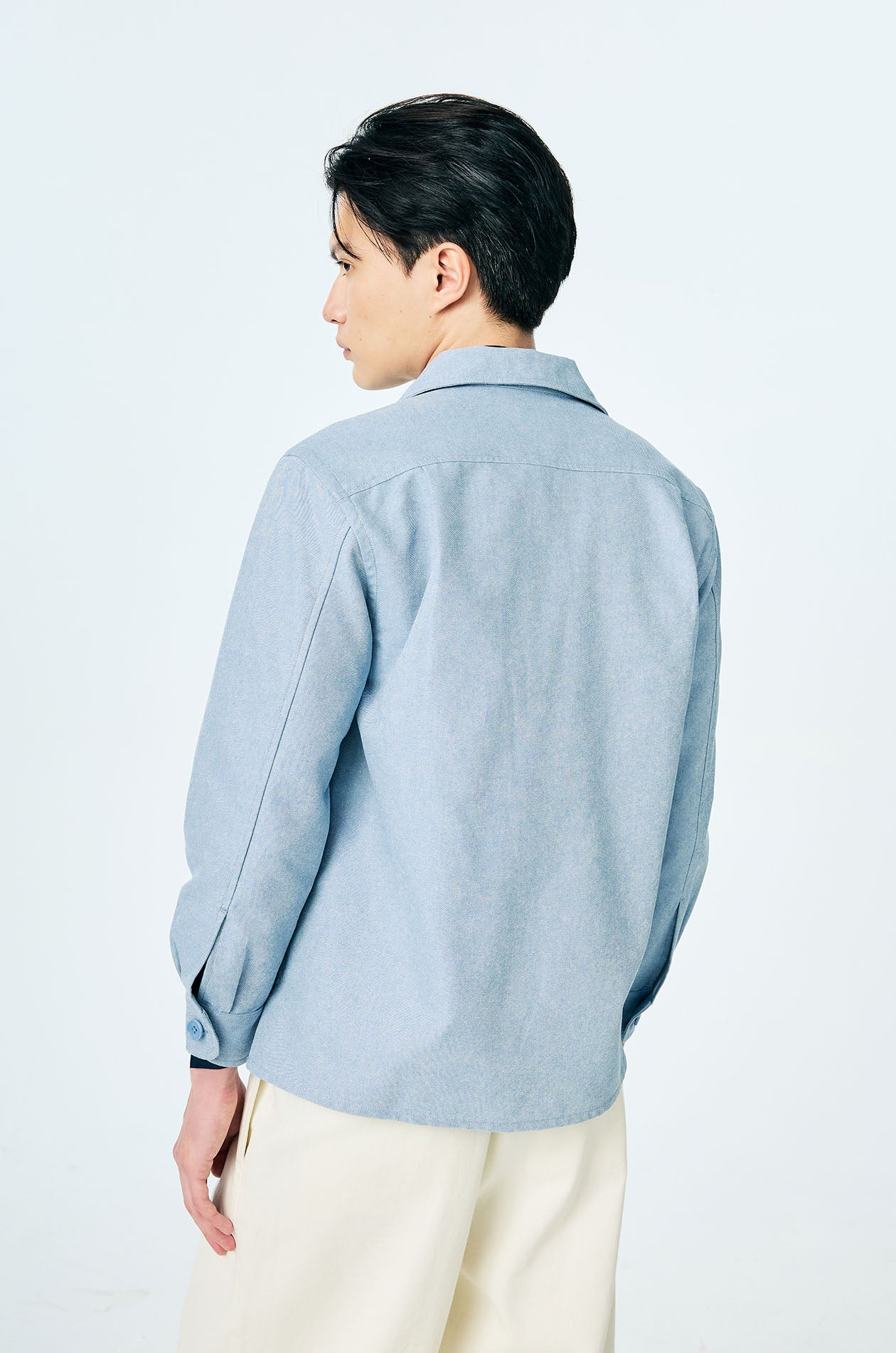 Cotton-Blend Twill Chore Jacket - Image 4