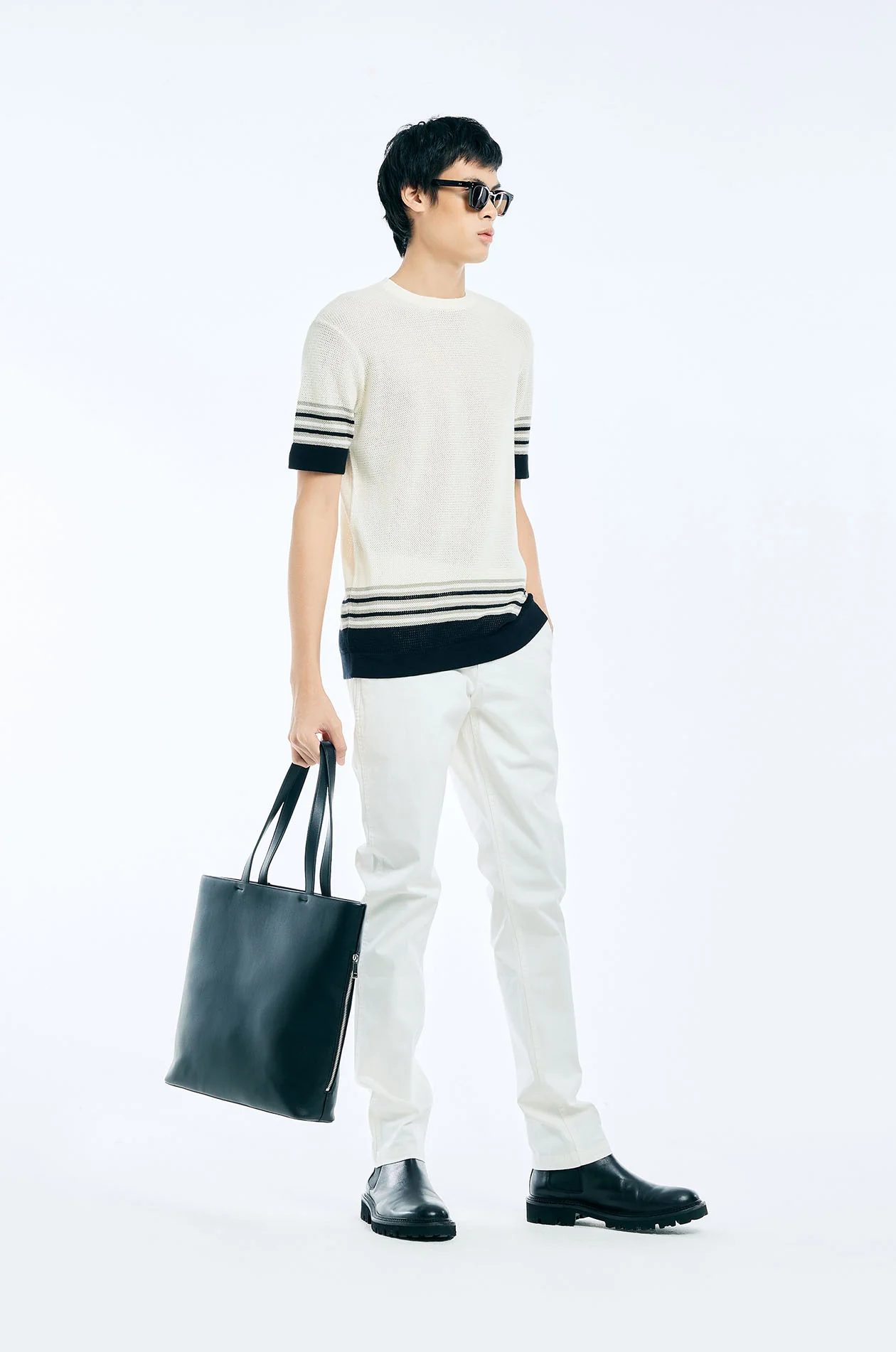 White Slim Fit Jeans