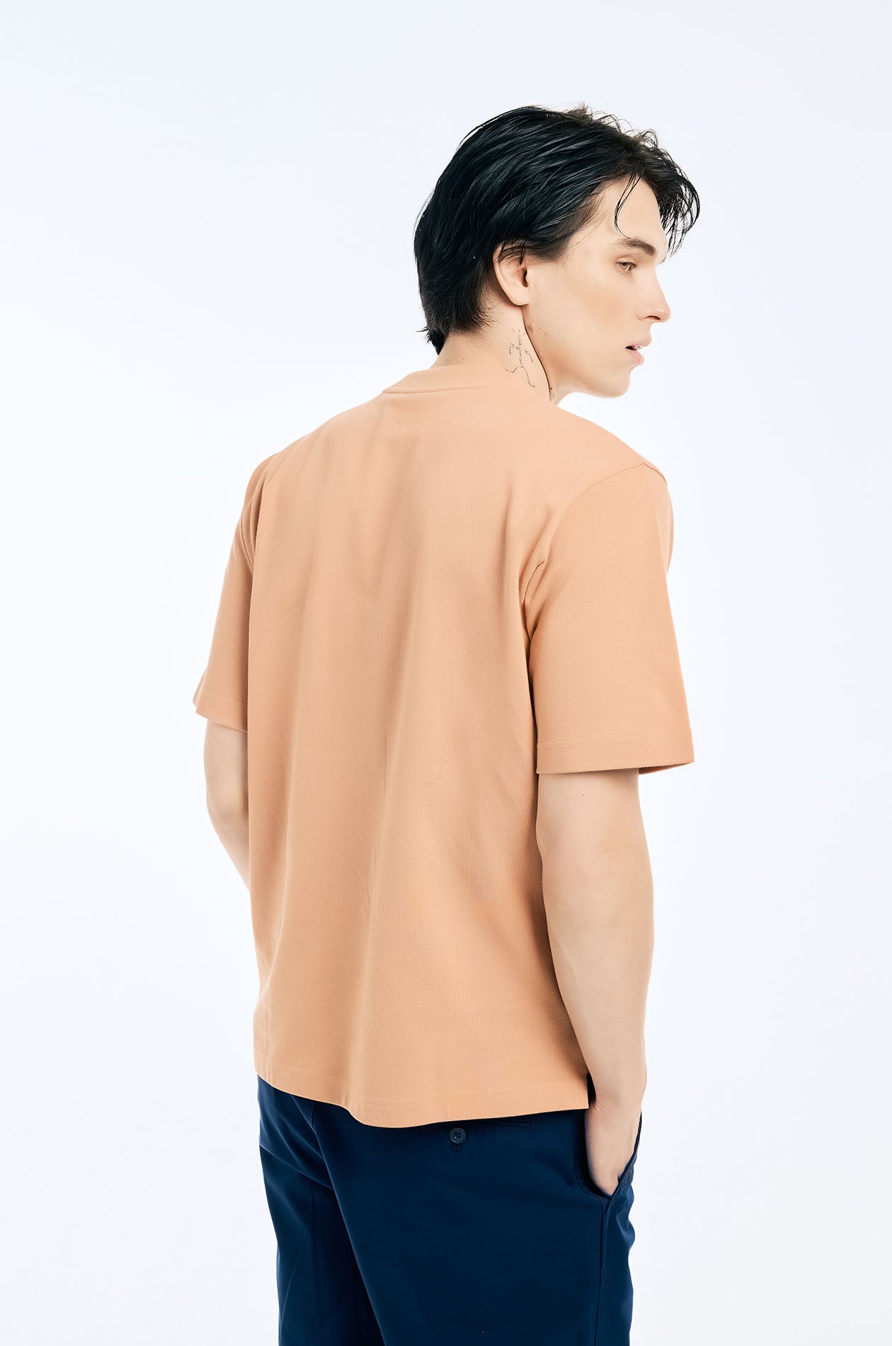 Oversized Pique T-Shirt - Image 10
