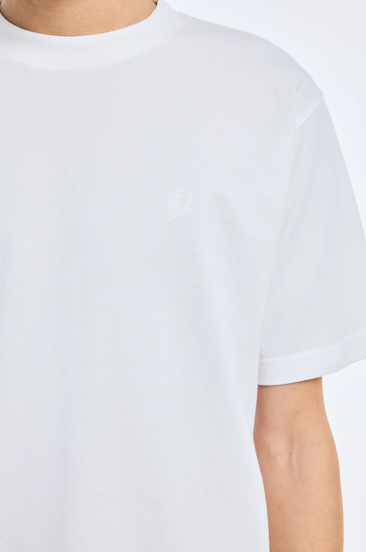 Oversized Pique T-Shirt - Image 15