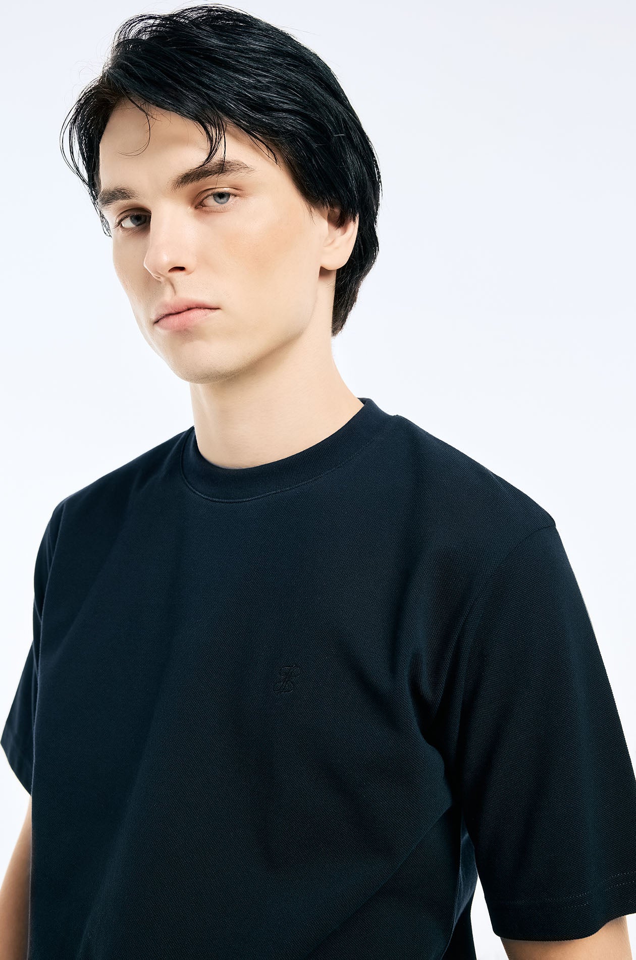 Oversized Pique T-Shirt - Image 3