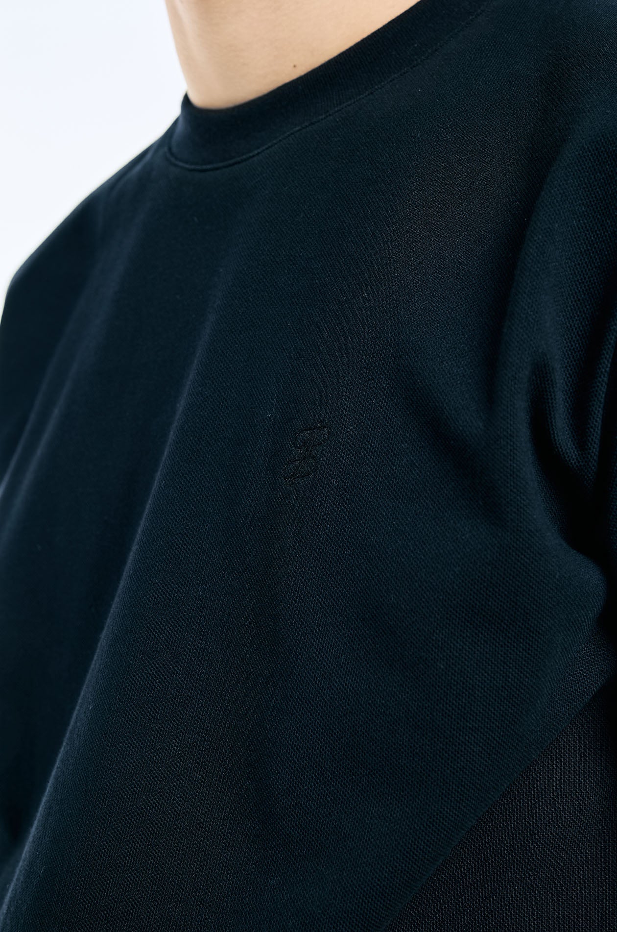 Oversized Pique T-Shirt - Image 4