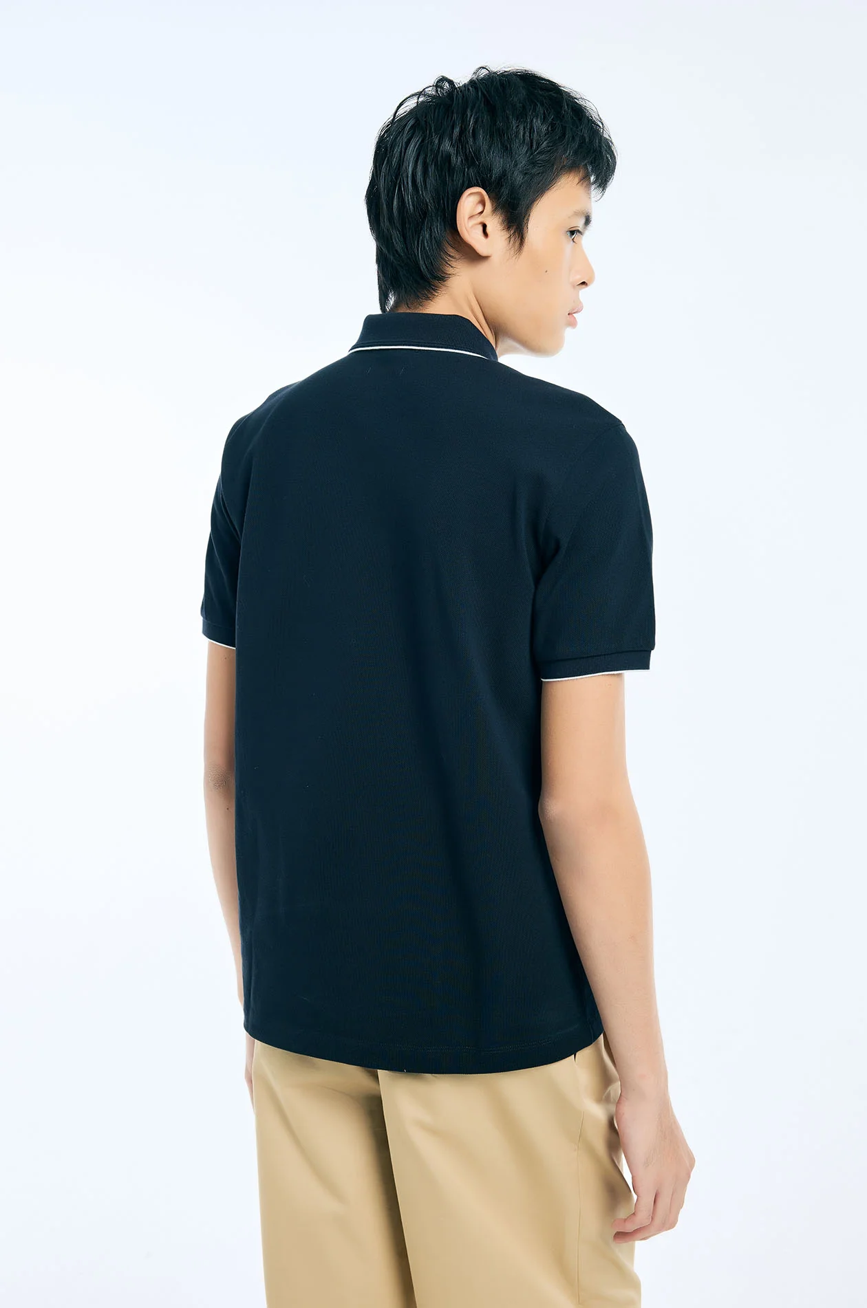 Embroidered Anagram Logo Polo Shirt - Image 4