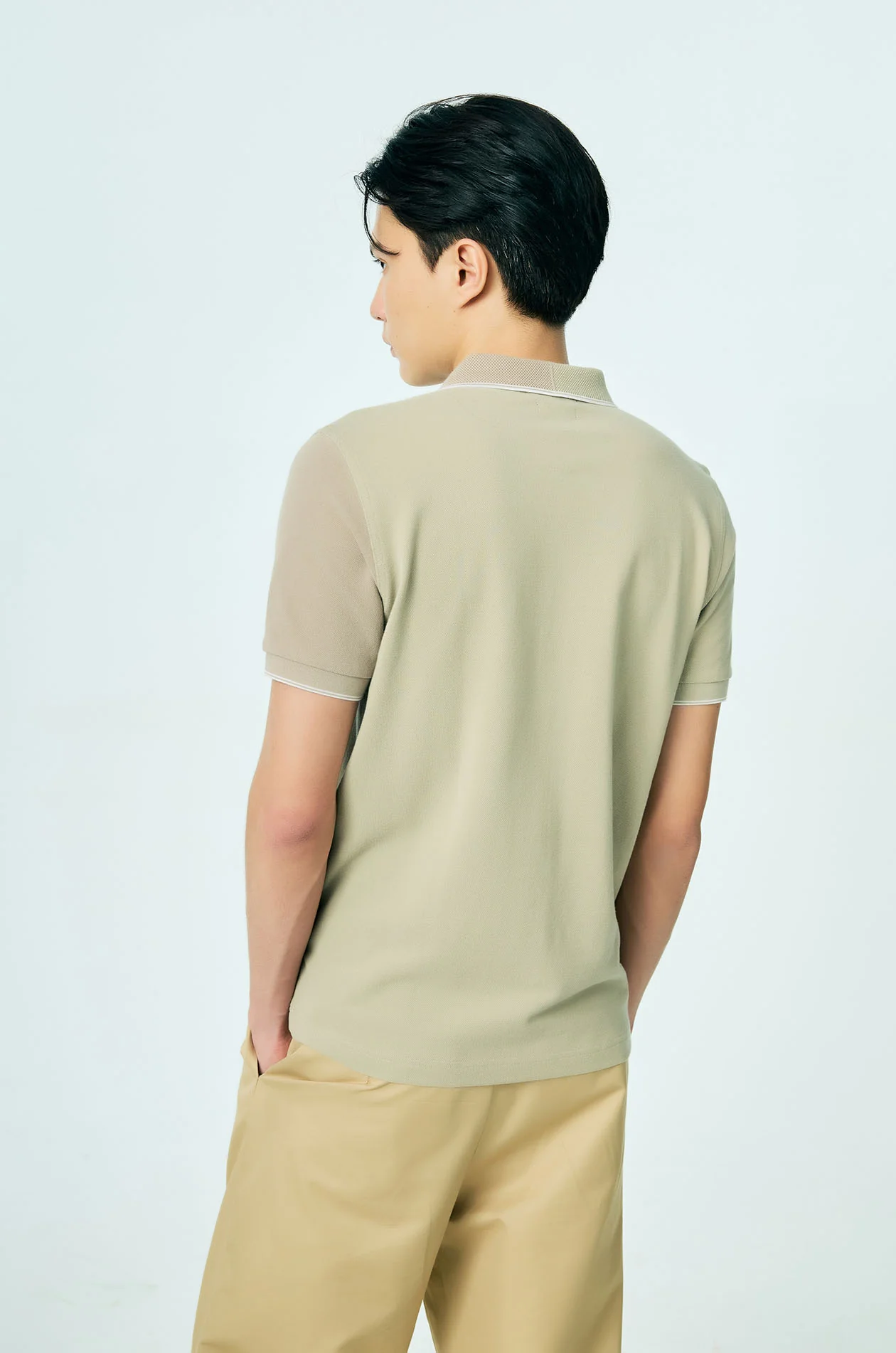 Color-Block Cotton Piqué Polo - Image 4