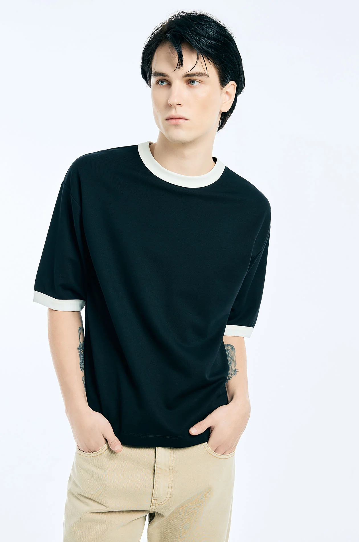 Oversized Ringer Tee - Image 2