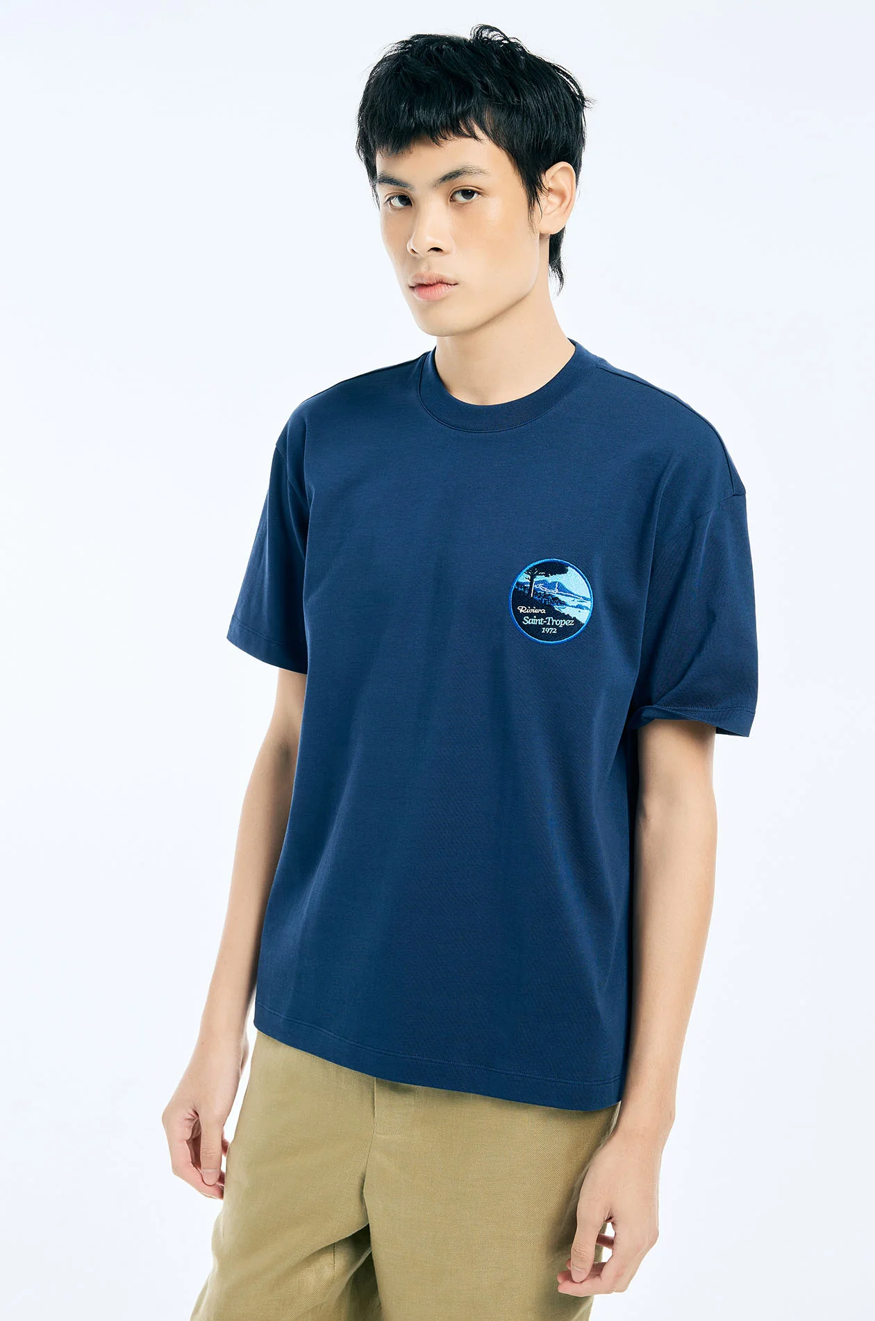 Circle Badge Relaxed T-Shirt - Image 2