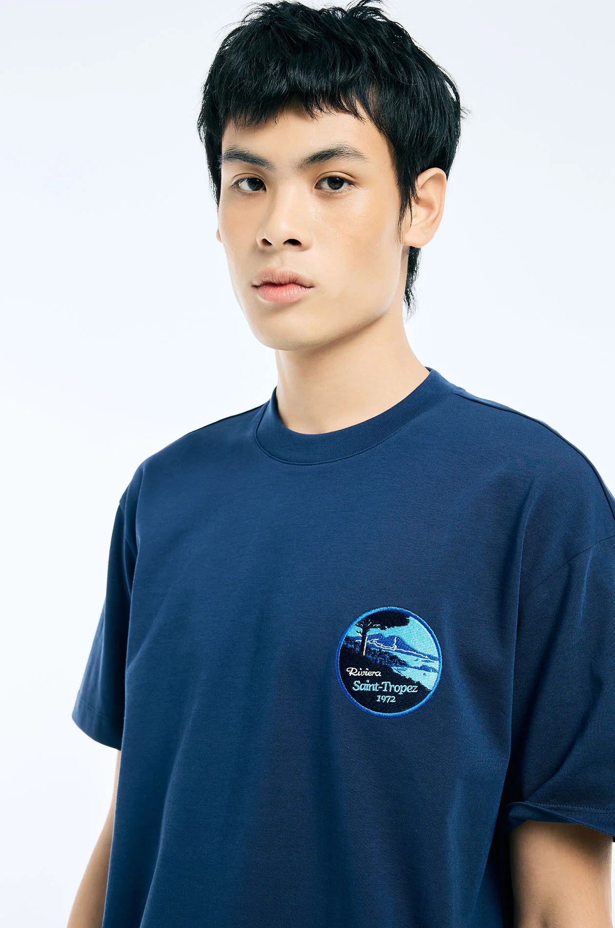 Circle Badge Relaxed T-Shirt - Image 3