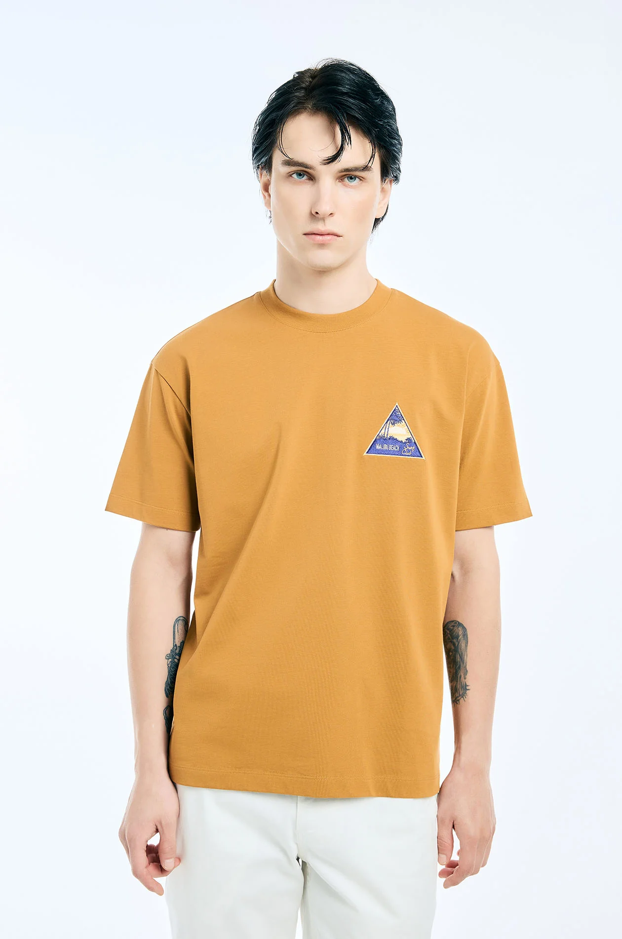 Triangle Badge Relaxed T-Shirt - Image 2