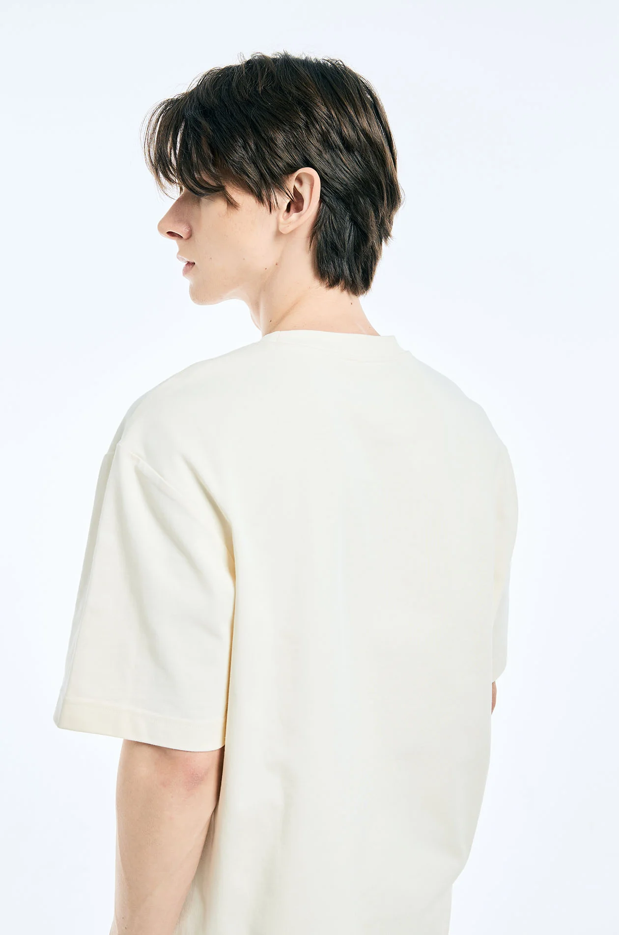 Contrast Logo Oversized T-Shirt - Image 4