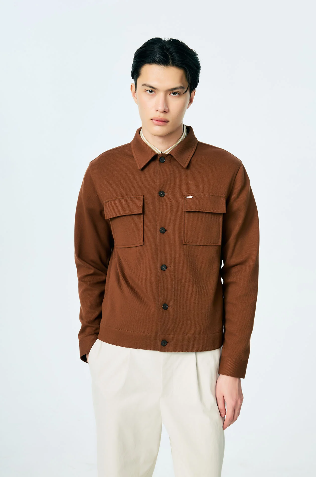 Jersey Twill Jacket