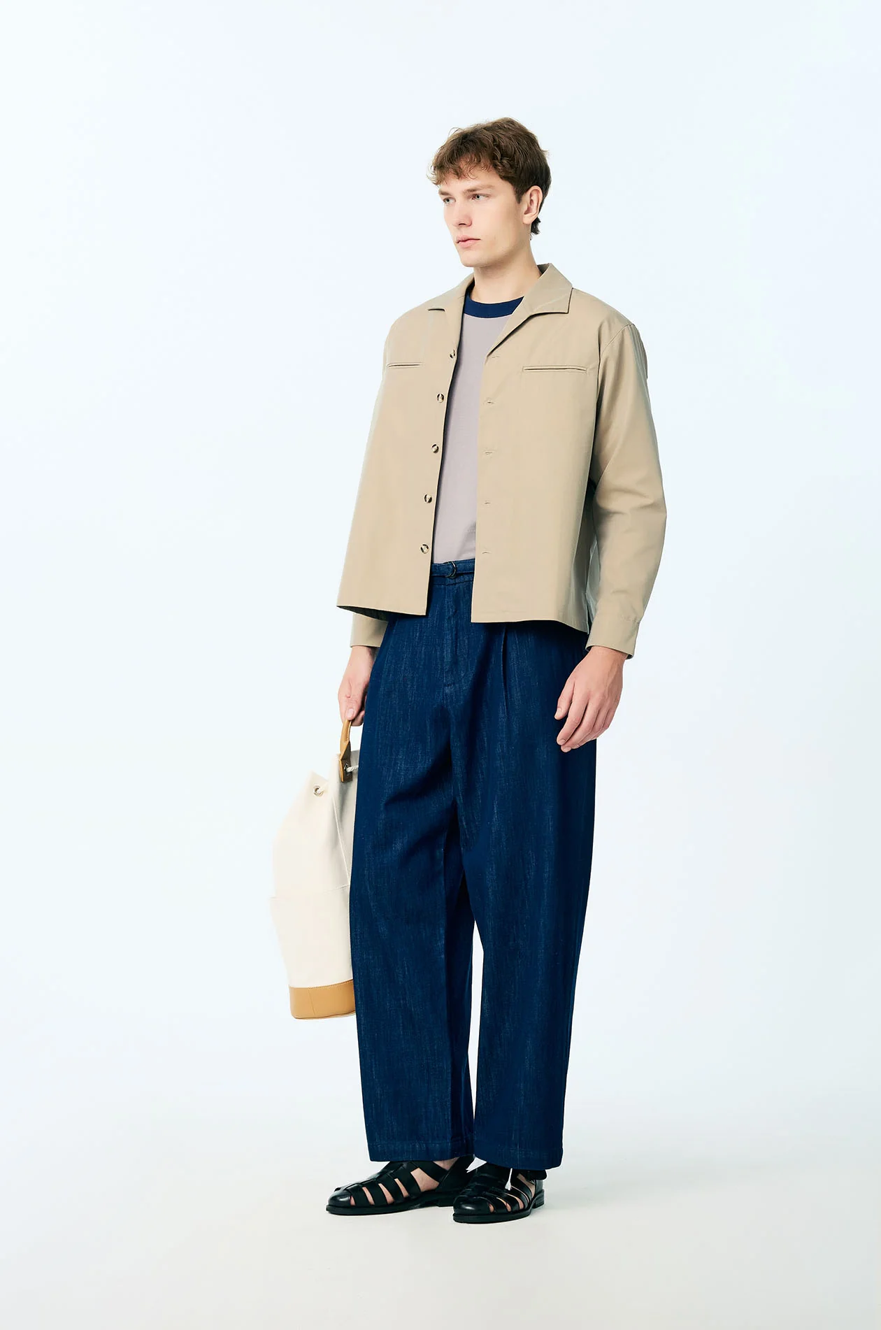 Color-Block Oversized T-Shirt - Image 5