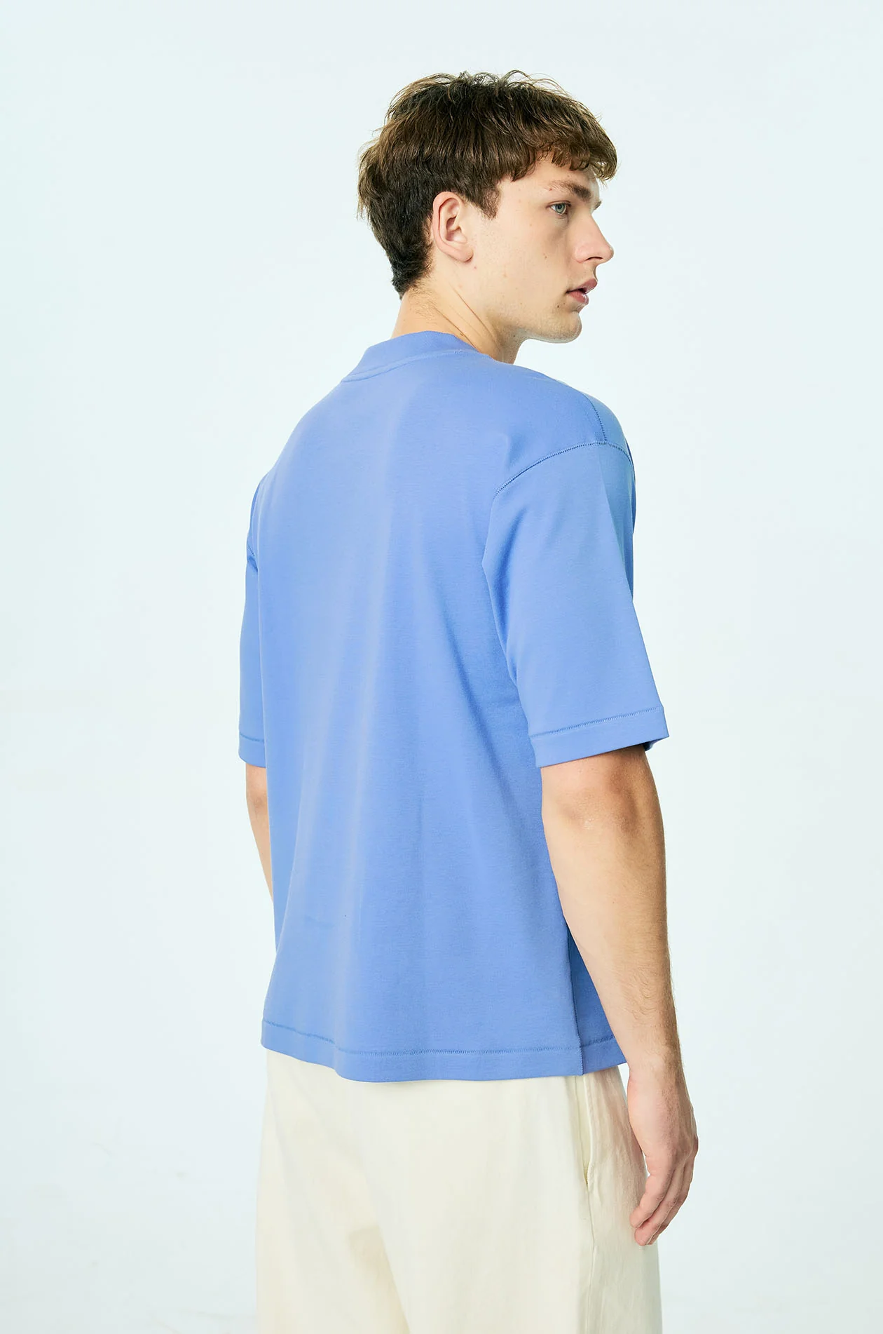 Oversized Cotton Jersey Pocket T-Shirt - Image 4