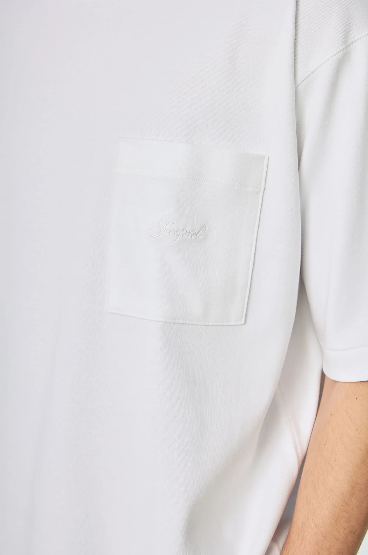 Oversized Cotton Jersey Pocket T-Shirt - Image 7