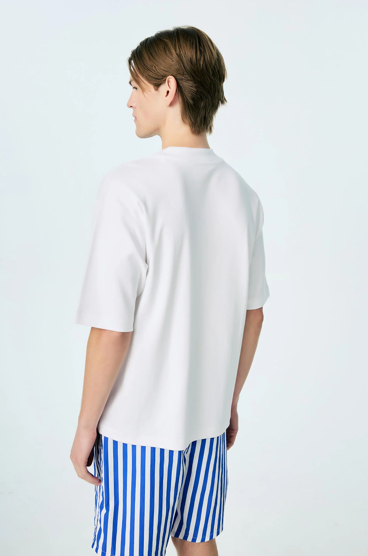 Oversized Cotton Jersey Pocket T-Shirt - Image 8