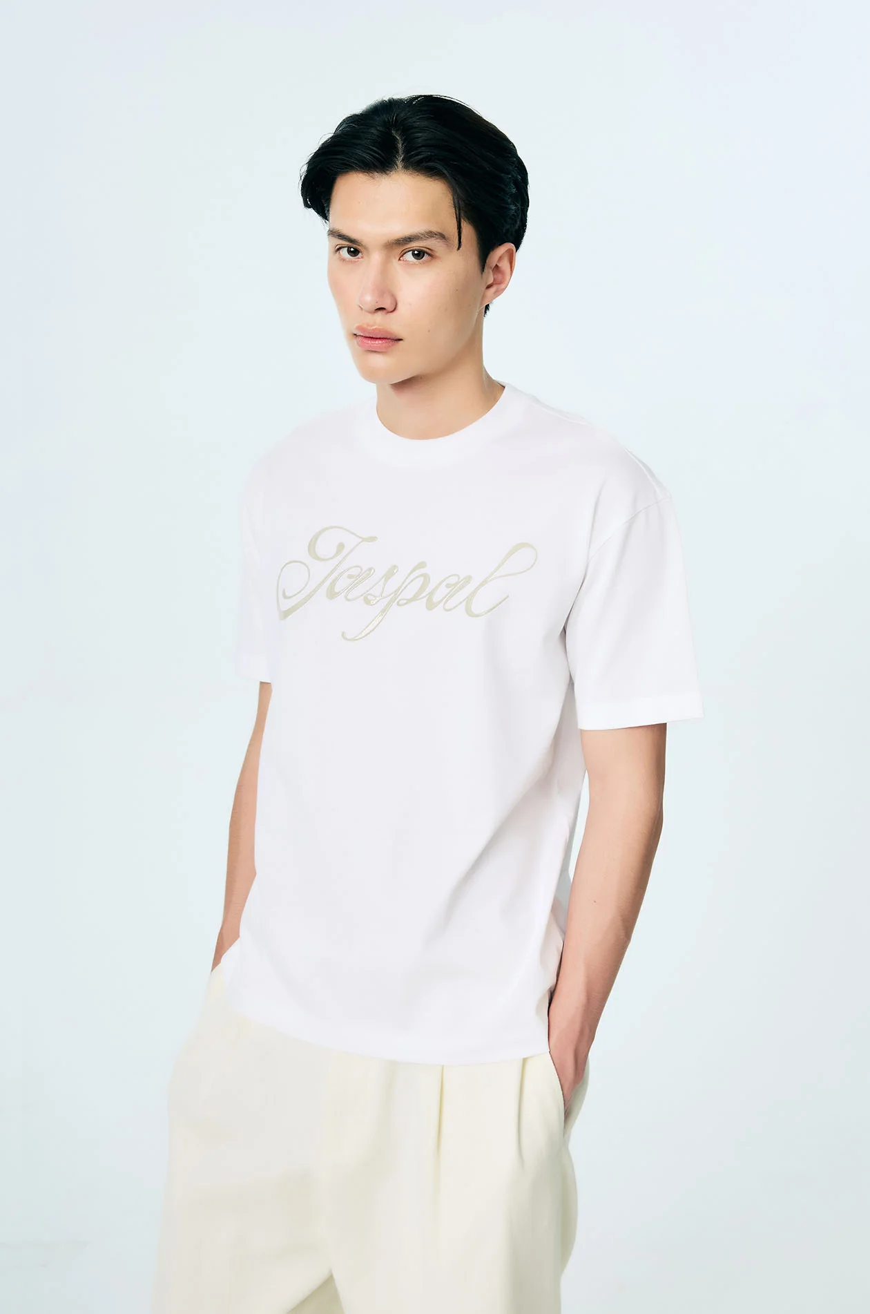 Calligraphy Logo Relaxed T-Shirt - Image 2