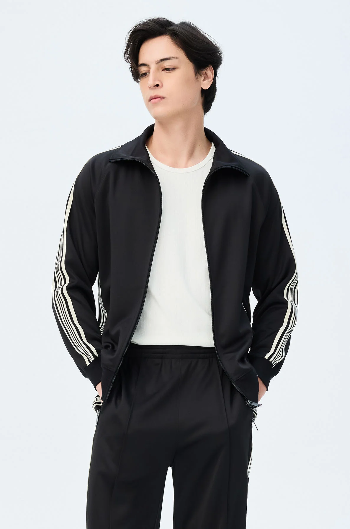 Contrast Striped Track Jacket - Image 4