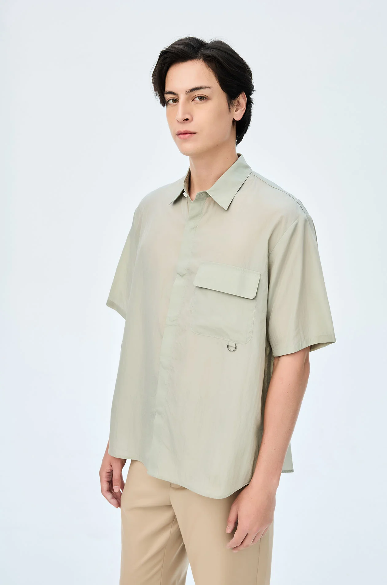 Oversized Parachute Sports Shirt - Image 2