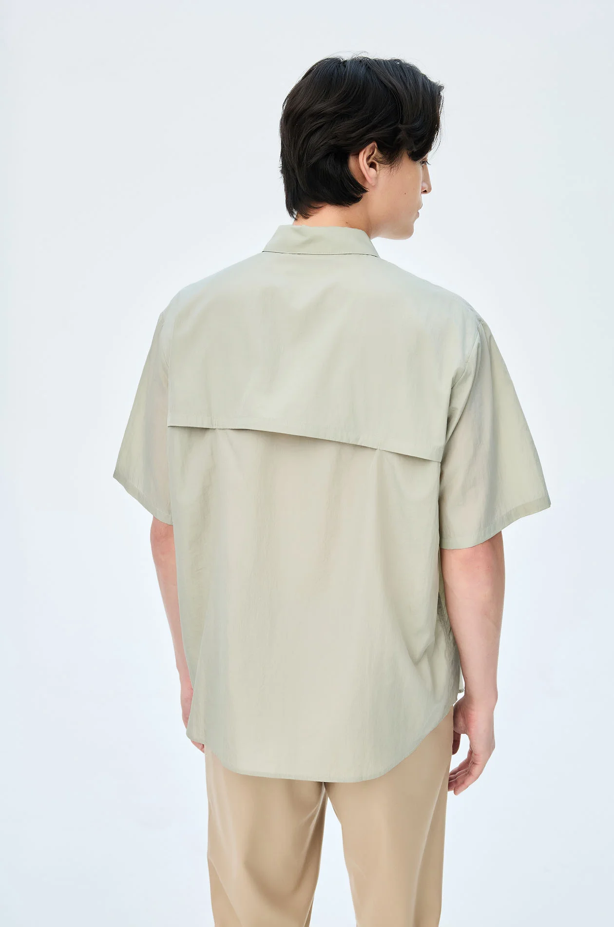 Oversized Parachute Sports Shirt - Image 5